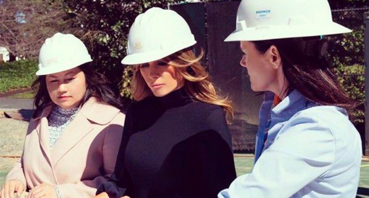 Melania Trump promotes new memoir by bragging about 'evisceration' of Kennedy rose garden