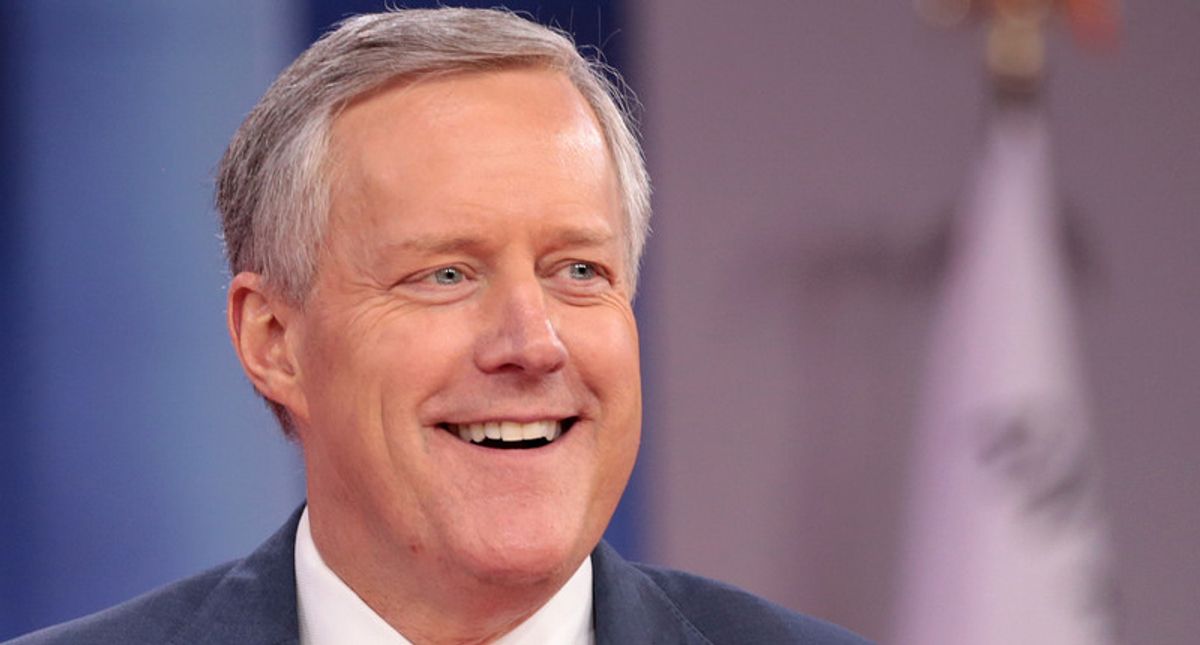 Mark Meadows has skeletons in the closet — dinosaur skeletons, to be precise