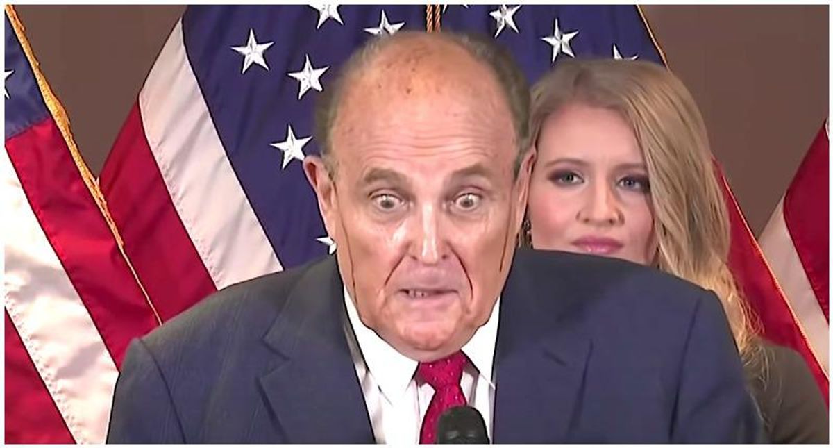 Rudy Giuliani just got served in a massive lawsuit over his ‘Big Lie’ about the election