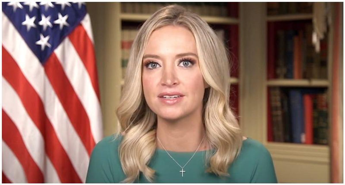‘Still lying’: Kayleigh McEnany faces brutal backlash after whining that reporters stood at Biden’s first press conference