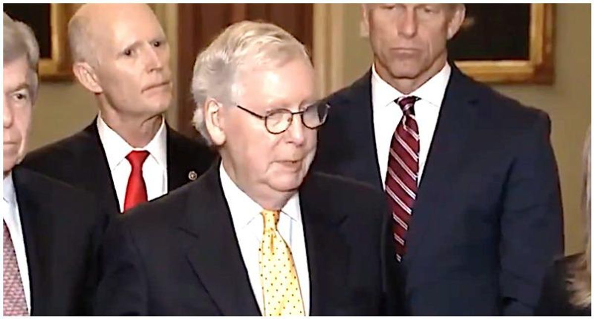 ‘An embarrassment and a disgrace’: McConnell faces brutal backlash after saying he didn't watch 1/6 hearing because he 'had to work'