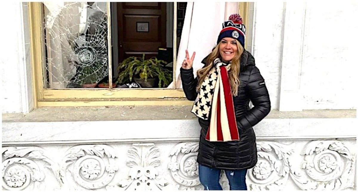 Infamous jet-setting Jan. 6 rioter says she decided to storm the Capitol after ‘slamming’ boxed wine