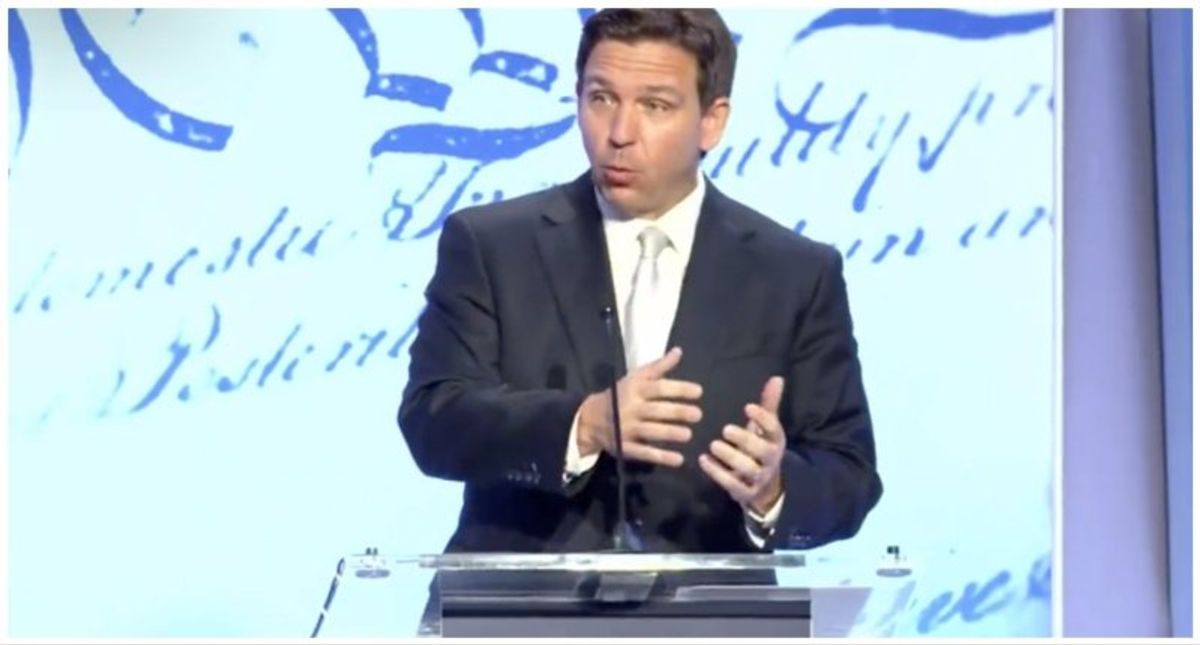 Ron DeSantis mercilessly mocked for mimicking Winston Churchill's 'Fight them on the beaches' speech