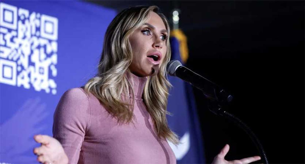 Lara Trump snivels 'its not a cakewalk' for her family after champagne video blowback
