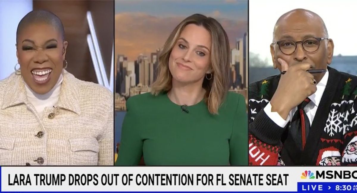 Lara Trump buried on MSNBC for bailing on Senate bid for 'big' January announcement