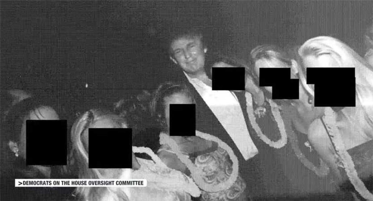 Blacked out faces in Epstein photo creates a 'problem for Donald Trump': MS NOW reporter