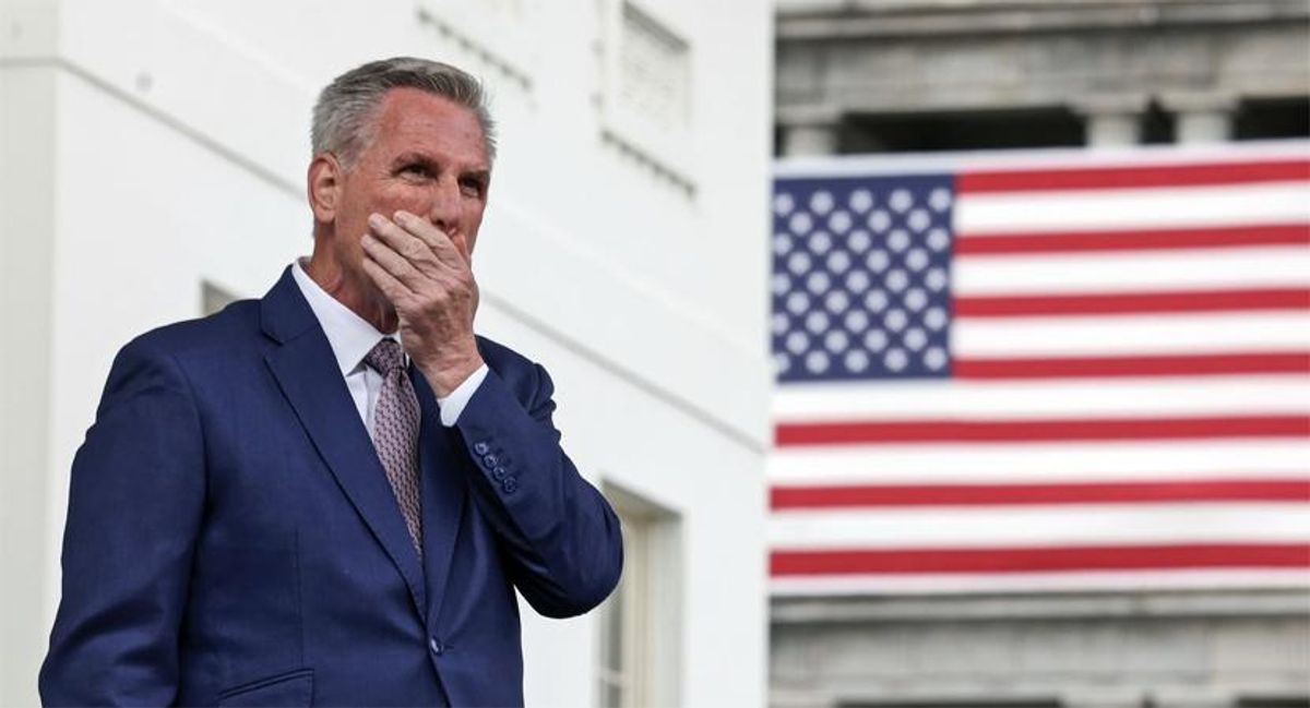 McCarthy accused of letting far-right 'load up defense bill' with culture war changes