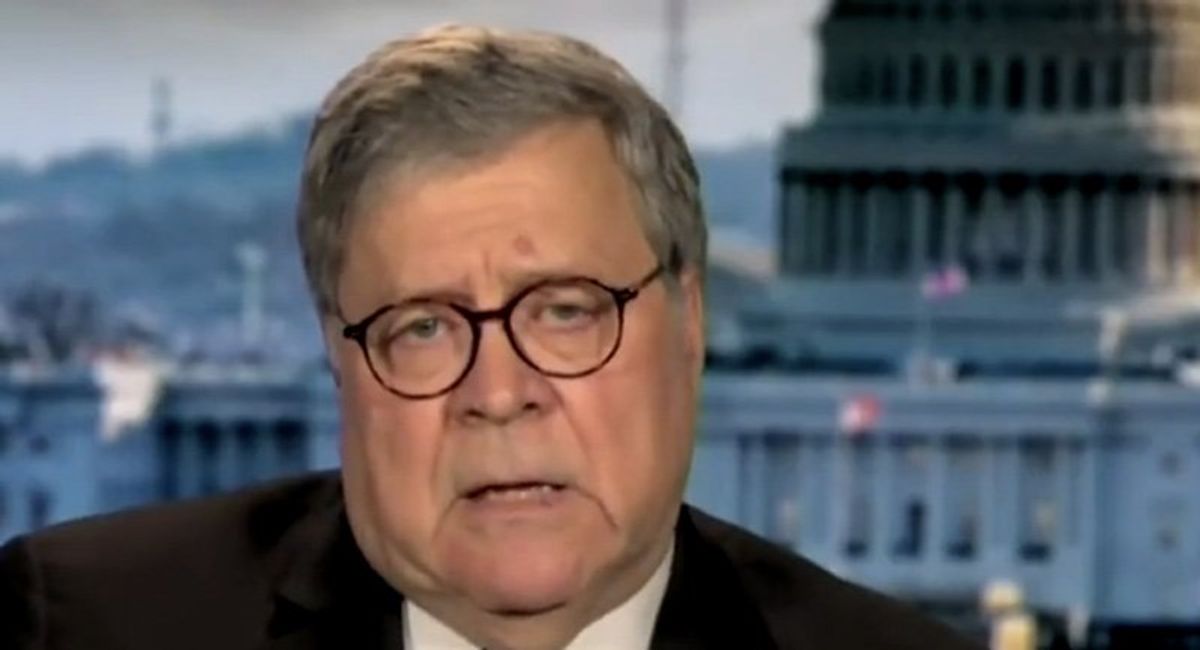 Bill Barr schools Fox host on the need for a speedy Trump trial