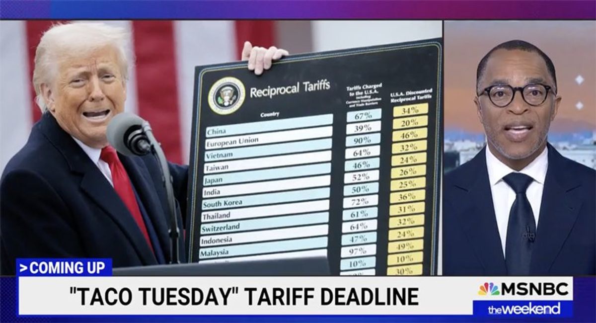 'TACO Trump' taunted as tariff deadline looms and '200 deals' falls flat
