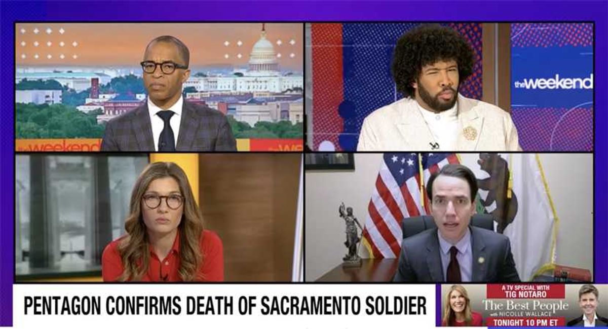 Lawmaker's answer on 'boots on the ground' in Iran earns him rolled eyes on MS NOW