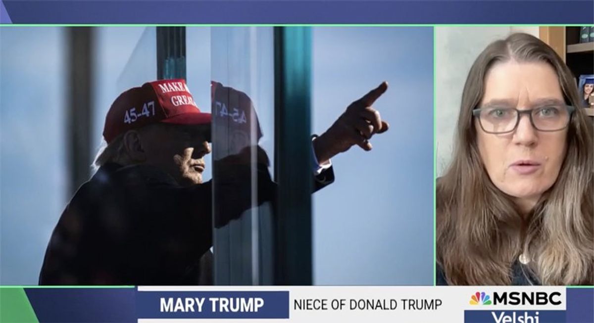 'No idea what he's talking about': Mary Trump nails 'deeply ignorant' Trump NBC claim