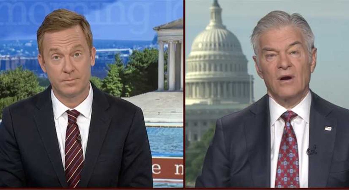 Dr. Oz put on the spot on MS NOW over explosion of measles cases under Trump admin