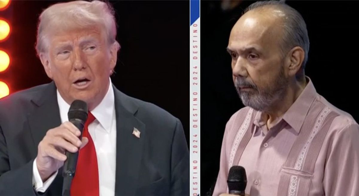 Former Univision president bashes network for hosting Trump 'propaganda' town hall