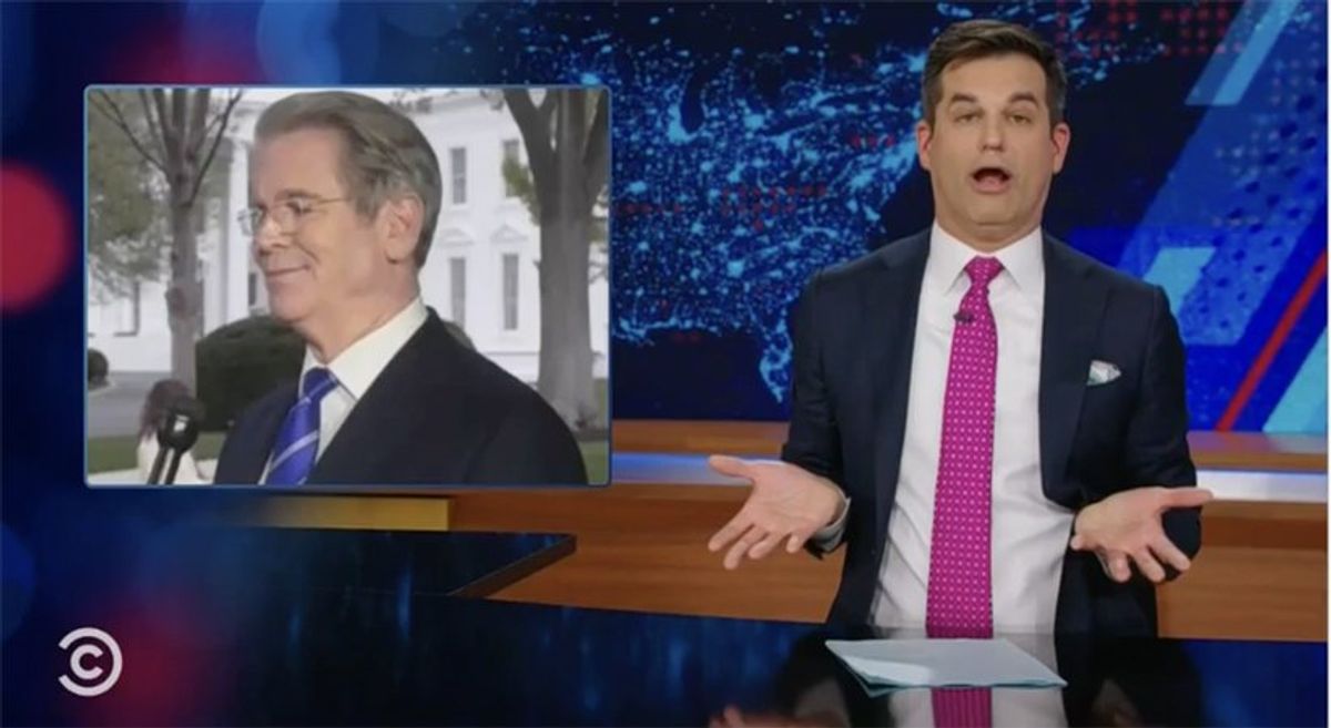 MSNBC hosts burst into laughter at Trump official's inability to answer tariff questions