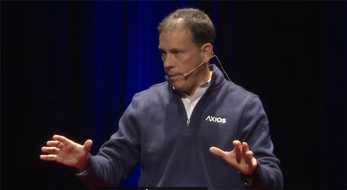 'This is a two-alarm scoop, Jim?' Axios co-founder buried for report Biden uses notes