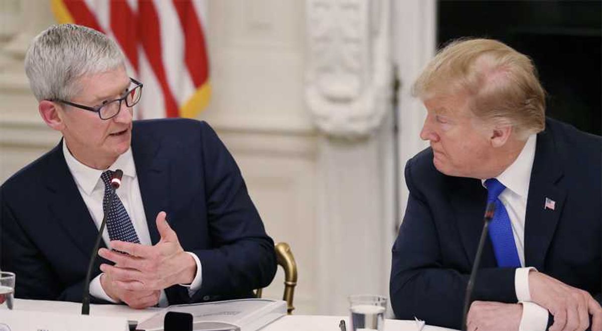 Internal revolt as 'nuts' Apple execs appease Trump: 'There is not a soul who is for it'