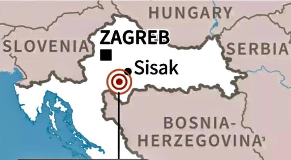 Croatia rocked by powerful 6.4 earthquake