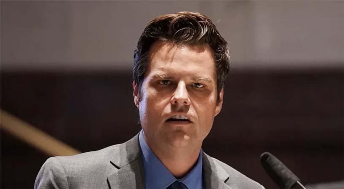 Florida Republican pens brutal op-ed burying 'shameful' Matt Gaetz