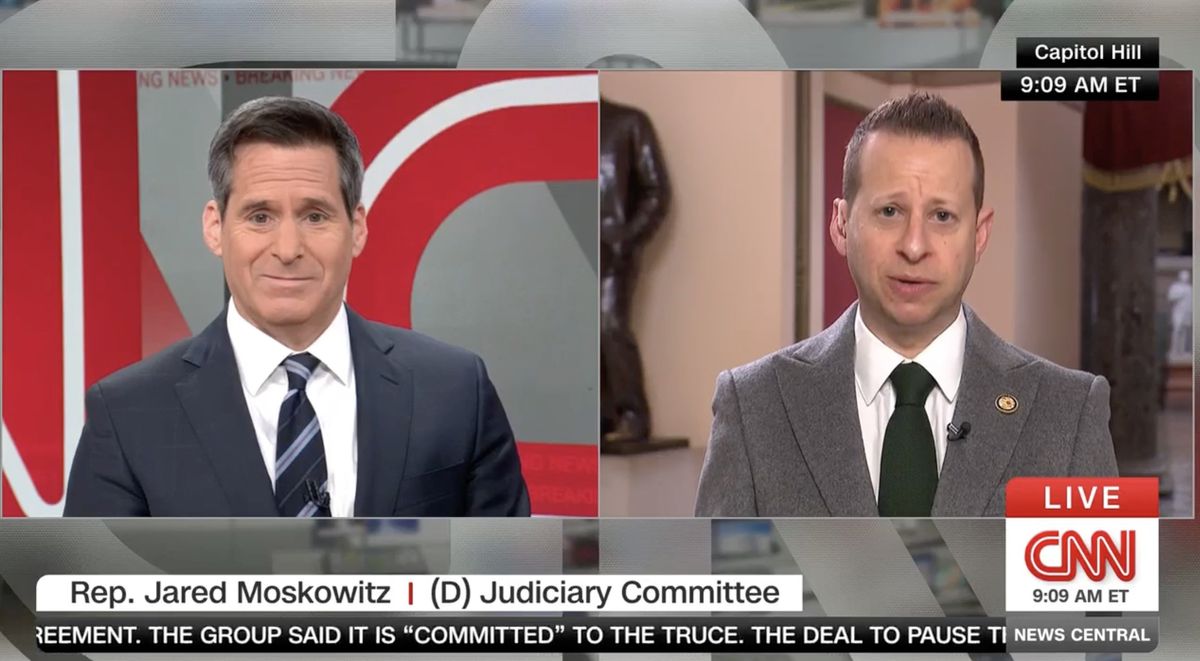 'Don't talk negatively about my friend!' Rep. Moskowitz needles rival James Comer on CNN