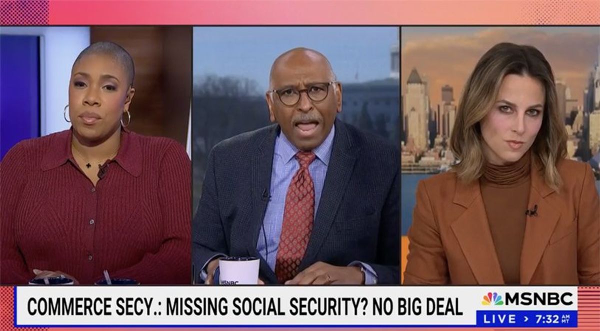 MSNBC host blows up on 'arrogant SOB' Trump official's Social Security comments