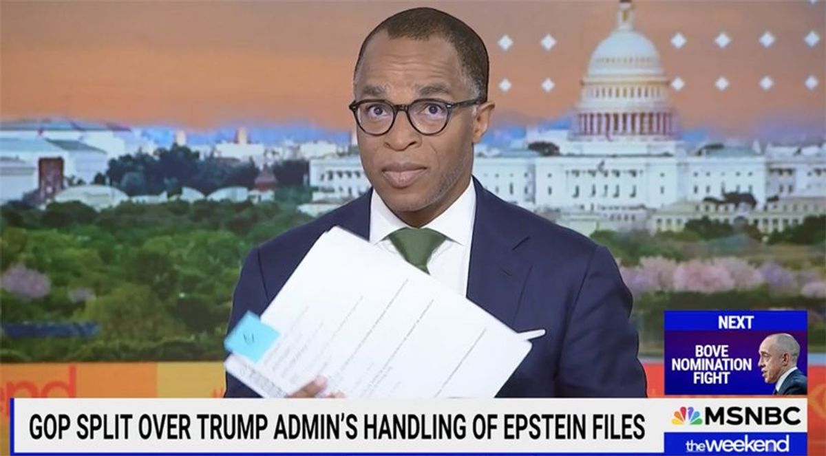 'Make sure you get a WSJ': MSNBC host predicts more to come on Trump on Monday