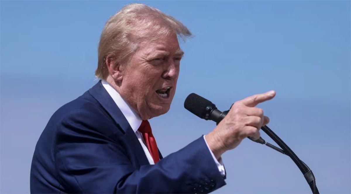 'His brain is deteriorating': Trump attacked after encouraging shooters at Sunday rally