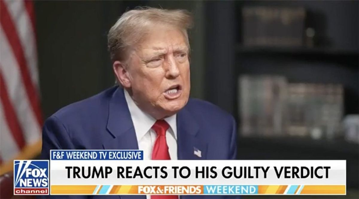 'Heavily edited' Trump interview on Fox has internet 'very curious what they edited out'