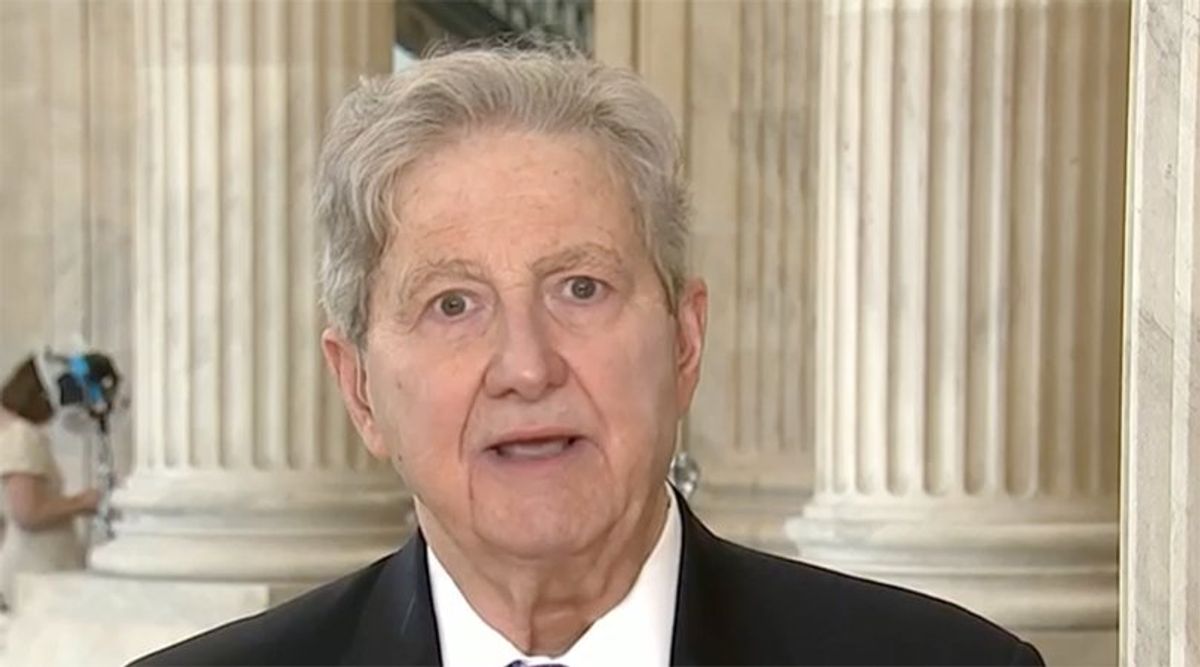 Exasperated GOP senator complains we're in 'uncharted waters' with Trump policy
