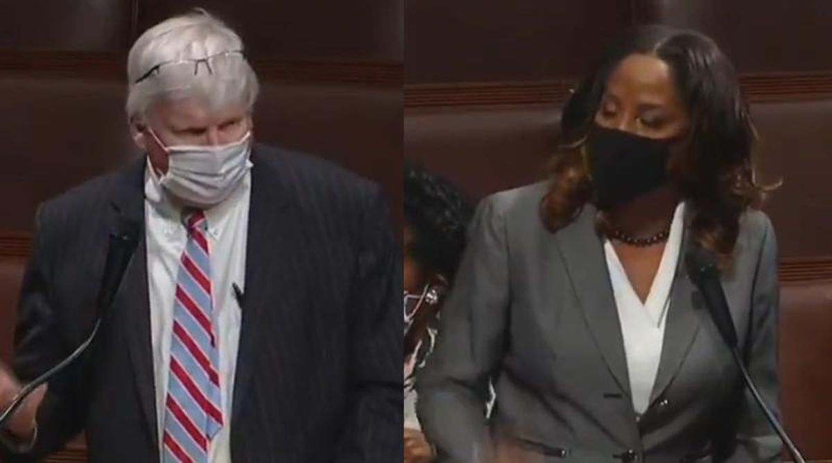 WATCH: Dem lawmaker confronts Republican for attack on Black Lives Matter on House floor
