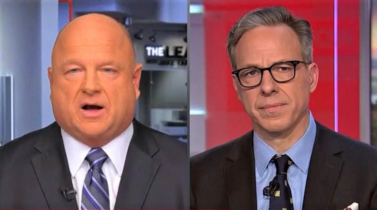 'We don't have to imagine this could turn violent': Jake Tapper grills former Trump adviser over latest rants
