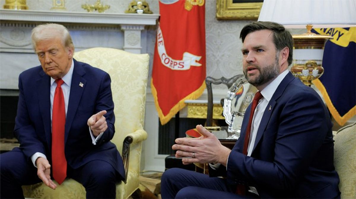 'You can shut up': JD Vance warned he's supposed to take a back seat in the Oval Office
