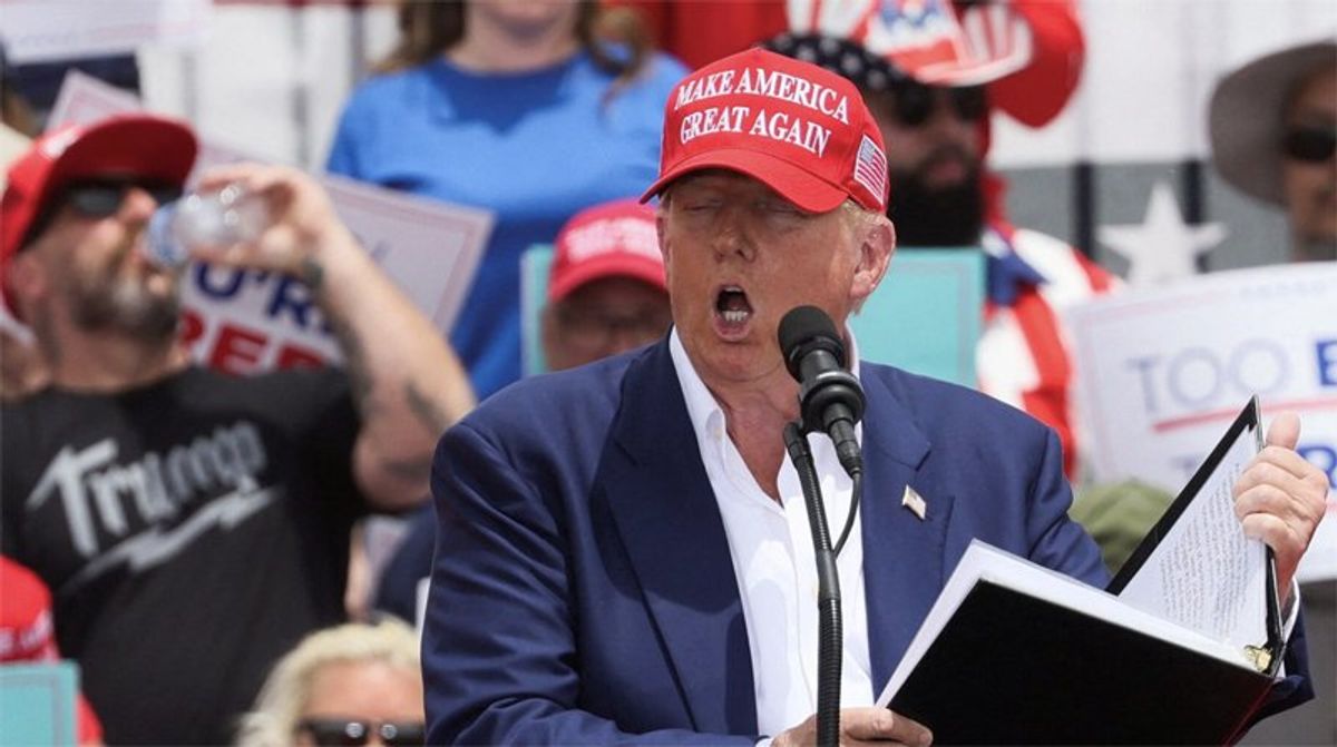 Watch: Trump holds rally in battleground Michigan as election clock ticks down
