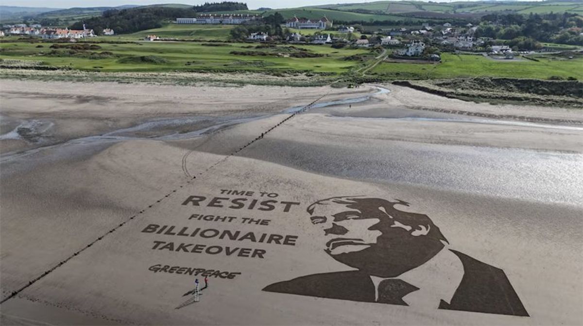 'Everyone in Scotland hates him': Hostile nation readies for Trump visit