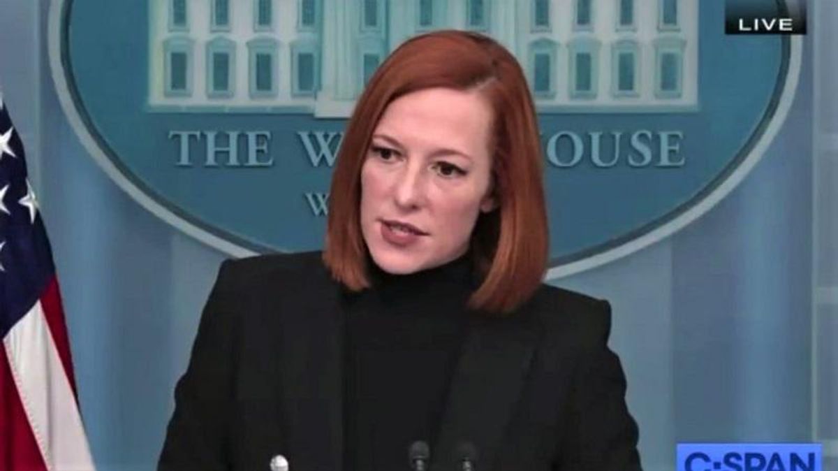 Jen Psaki quickly dispatches question on why Biden won't talk with Putin: 'He's invading a sovereign country'