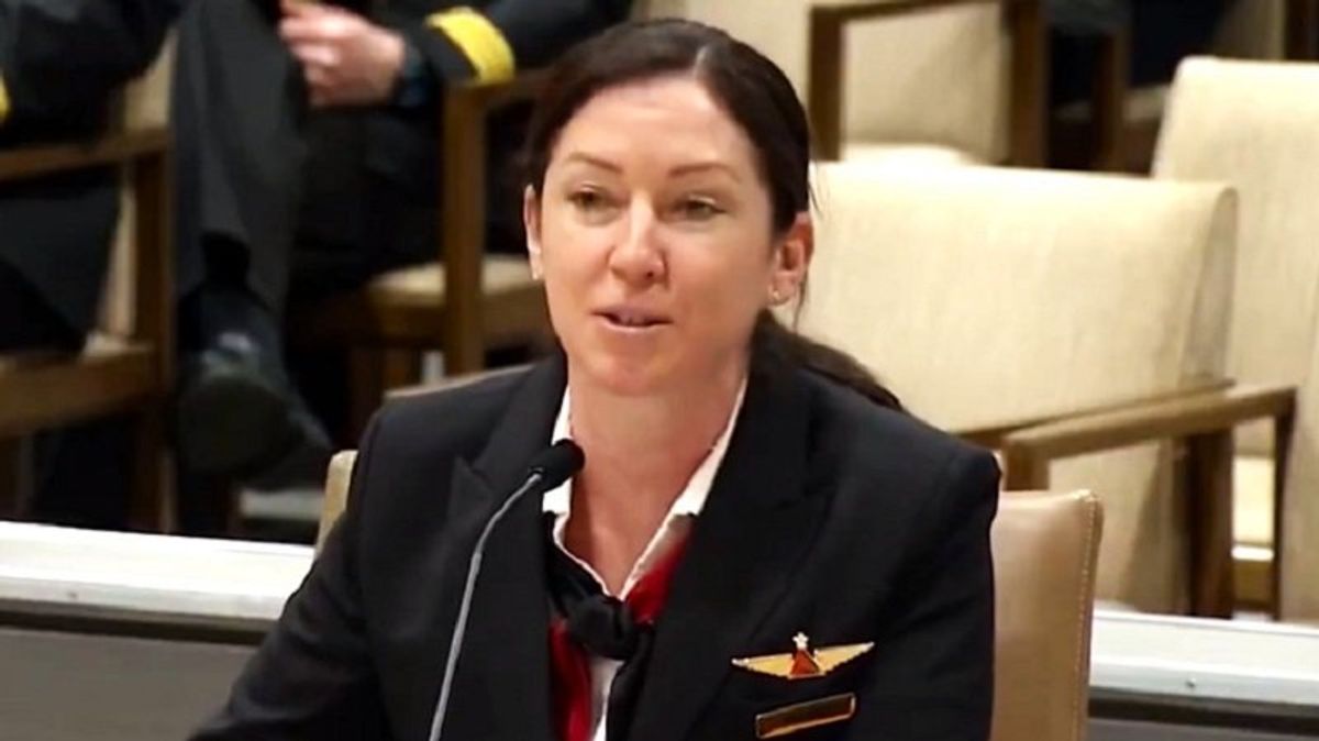 'I'm a first officer': Delta pilot corrects GOP lawmaker who calls her a 'stewardess'