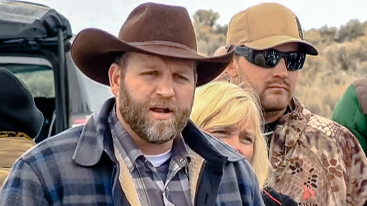 Watch: Far-right activist Ammon Bundy arrested at high school football fundraiser