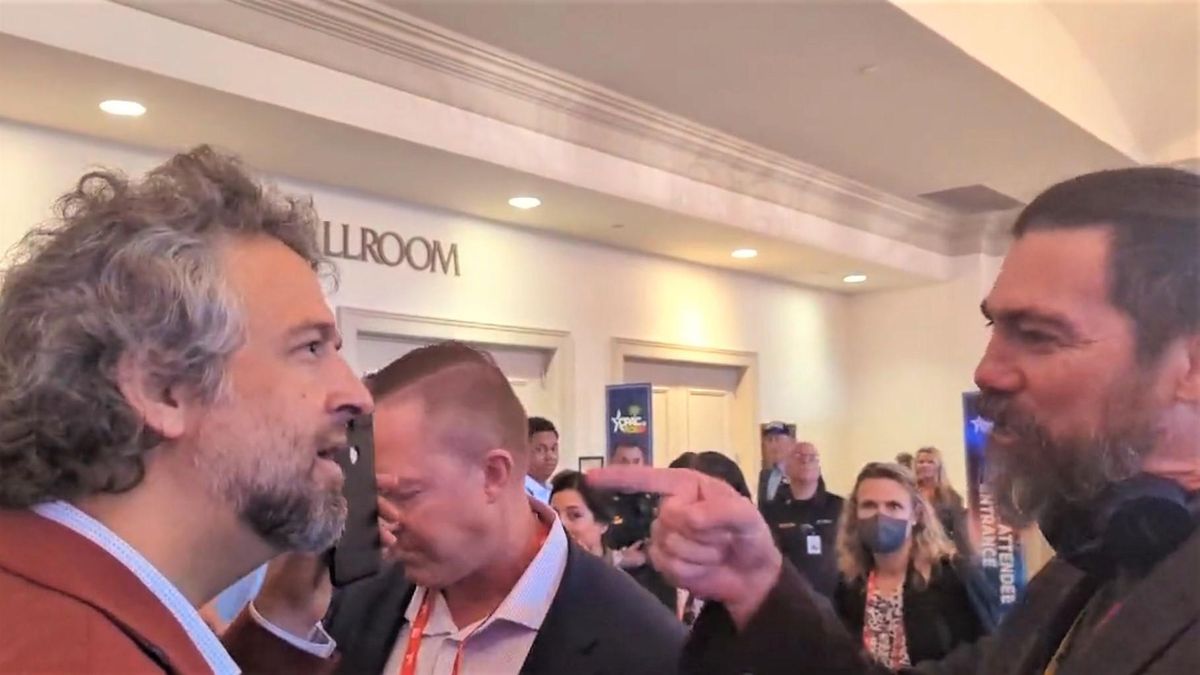 'You called me Antifa!' Video catches heated argument between CPAC attendees