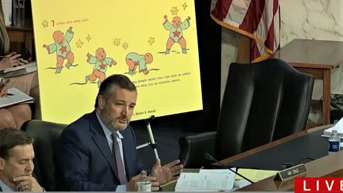 Hearing takes a bizarre turn as Ted Cruz grills Judge Jackson over ‘Antiracist Baby’ book