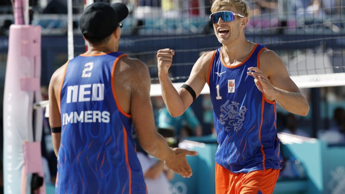 Convicted rapist booed at first Olympics beach volleyball