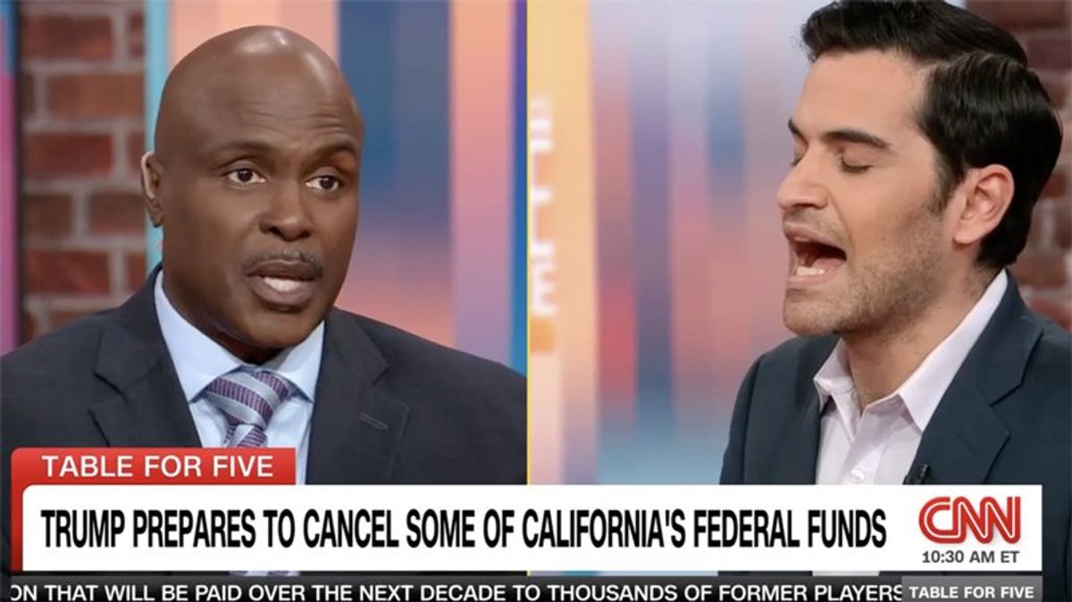 Antisemitism comment jolts CNN's Harry Enten into angry eruption