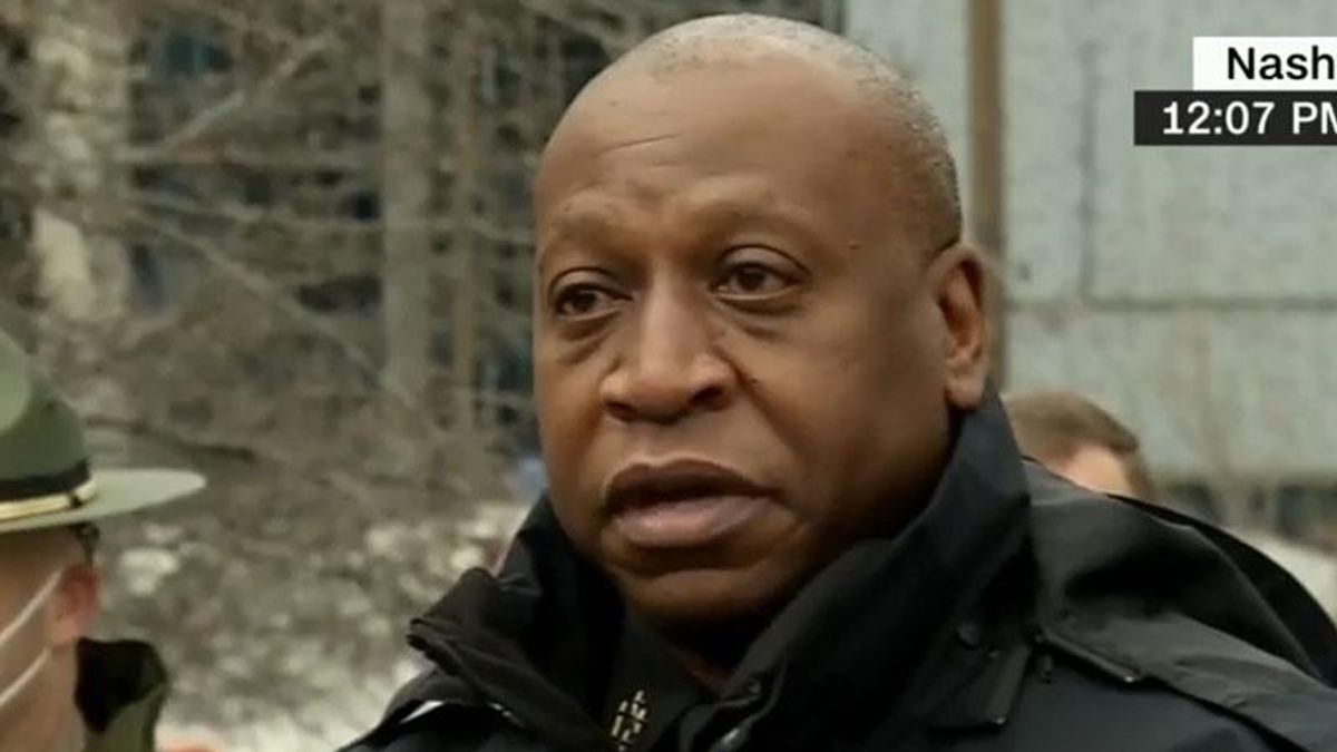 RV in Nashville broadcast a warning before exploding: police chief