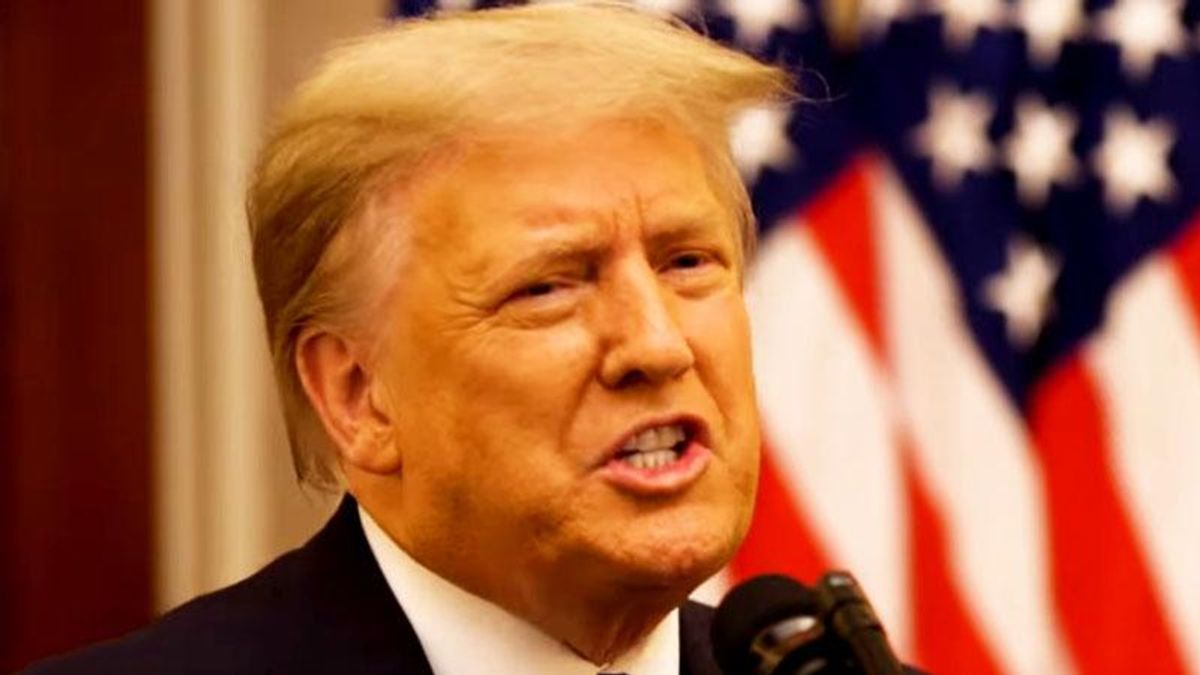 Trump posts farewell video saying he's proud of his achievements