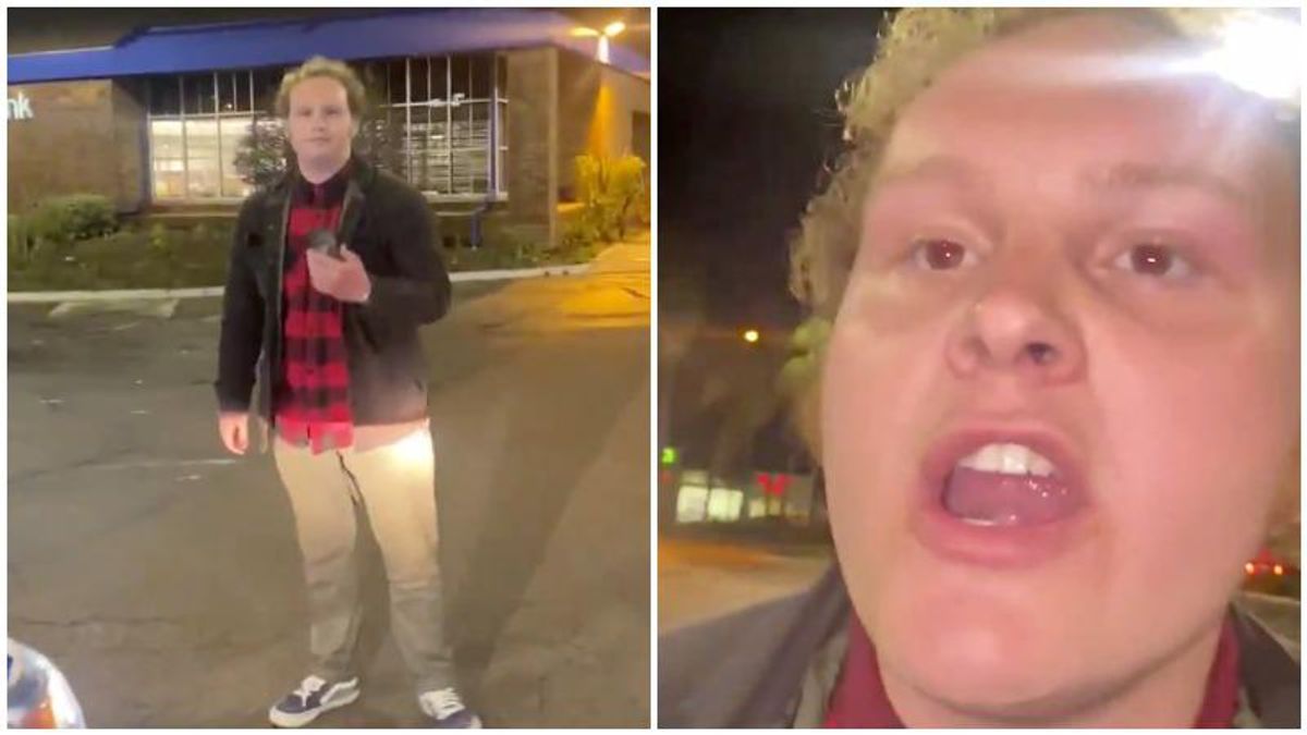 Biden critic insists he's not racist after being caught on video hurling the N-word at a Hispanic man