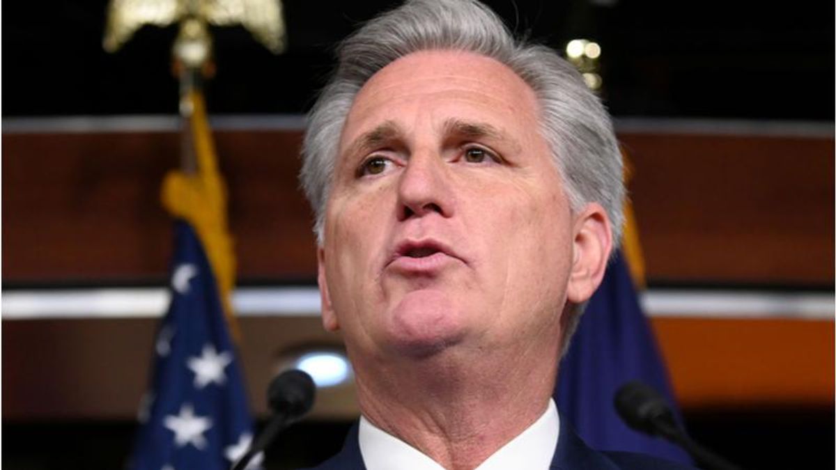 'Livid' Trump says Kevin McCarthy 'betrayed him' for not reprimanding Liz Cheney: report