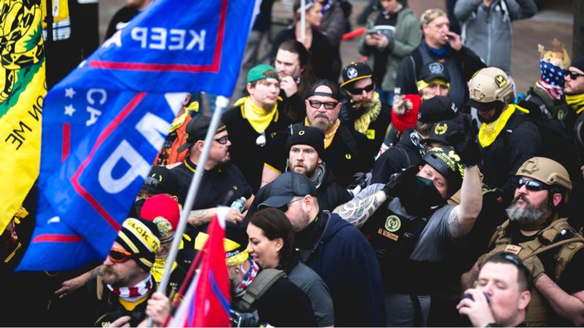 Top Proud Boys member who stormed the Capitol released from custody ahead of trial: report