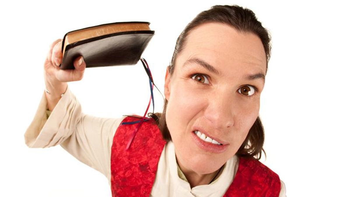 Christian woman tries to convert kids after mistakenly assuming they're gay in cringe-inducing video