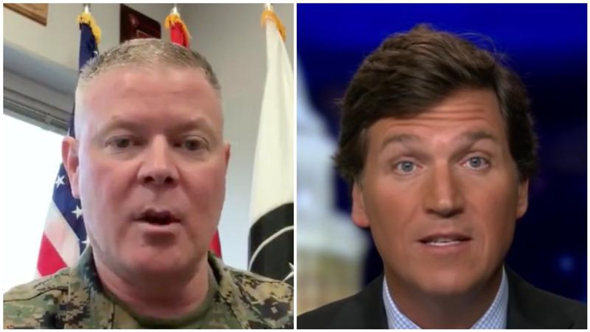 WATCH: Military leader goes viral for his ‘beautiful’ takedown of Tucker Carlson