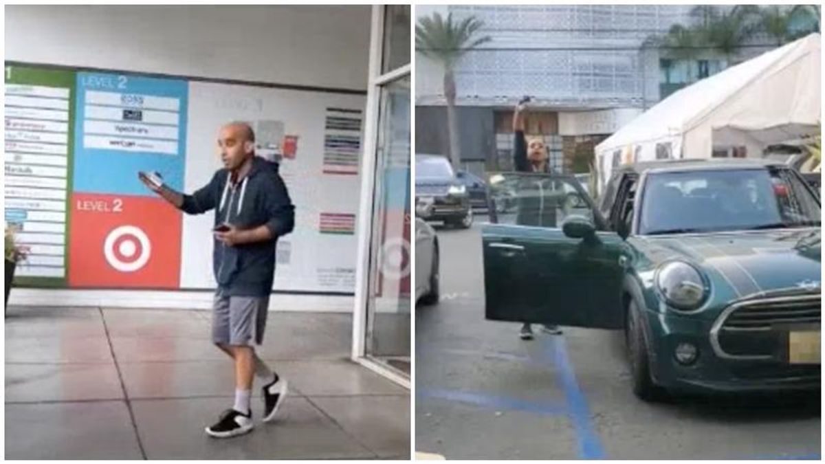 WATCH: Liberal-bashing anti-masker gives Nazi salute during racist Jamba Juice tirade