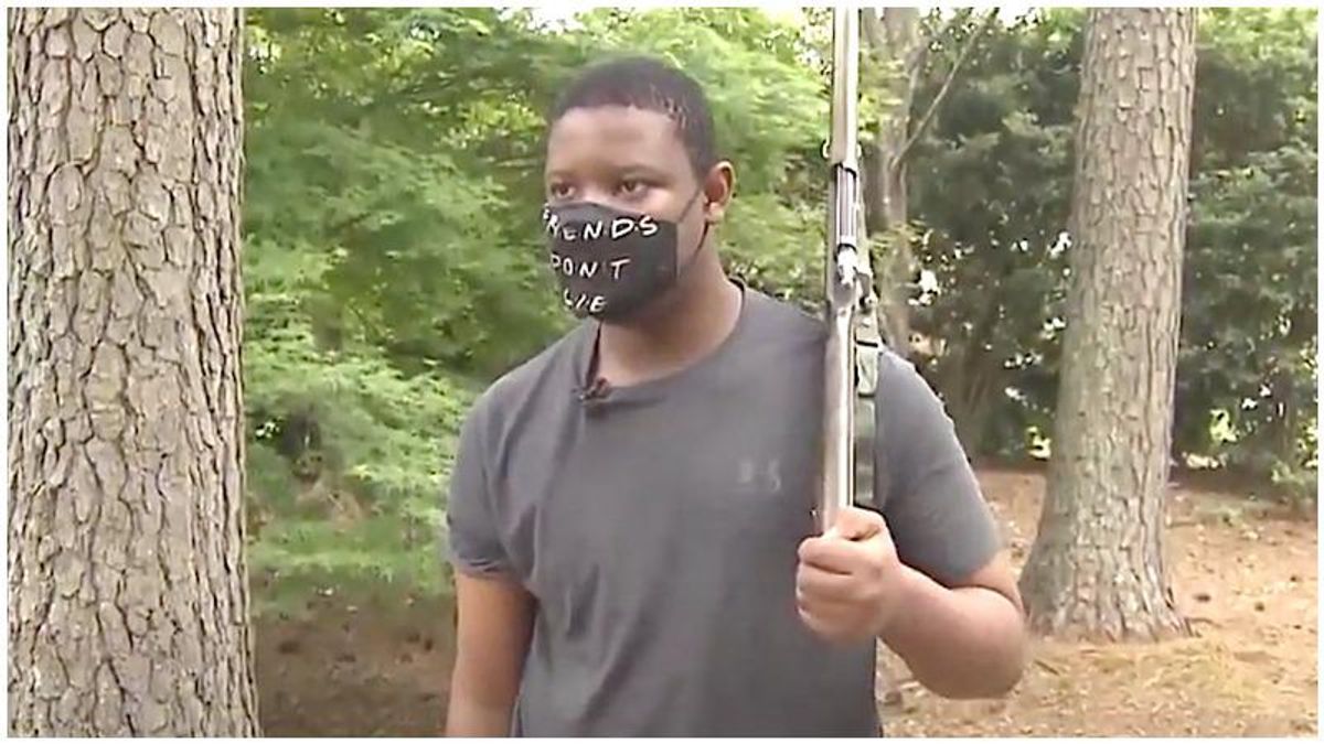 Neighbors call 911 on Black North Carolina teen who was performing ROTC exercises