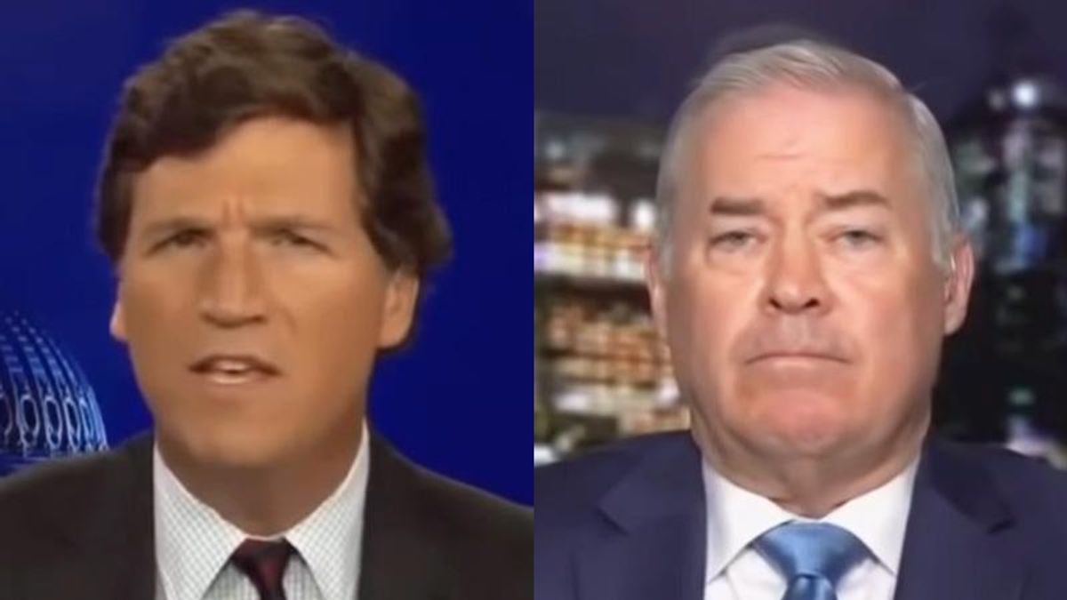 WATCH: Tucker Carlson abruptly ends interview after ex-NYPD officer schools him on Derek Chauvin's unjustified use of force
